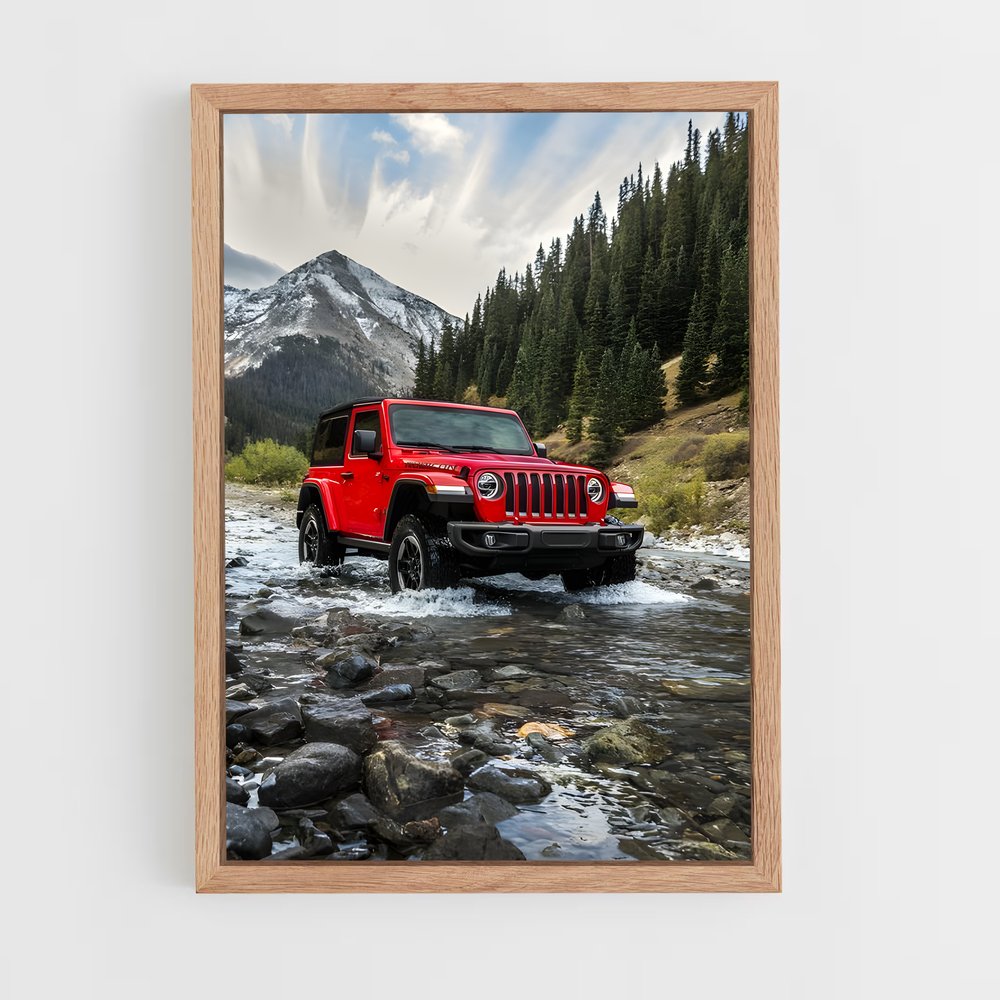 Poster Aventure Rubicon – affiche Jeep (vue 4)